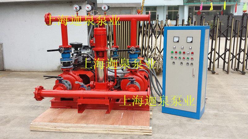 全自動(dòng)柴油機(jī)消防成套機(jī)組